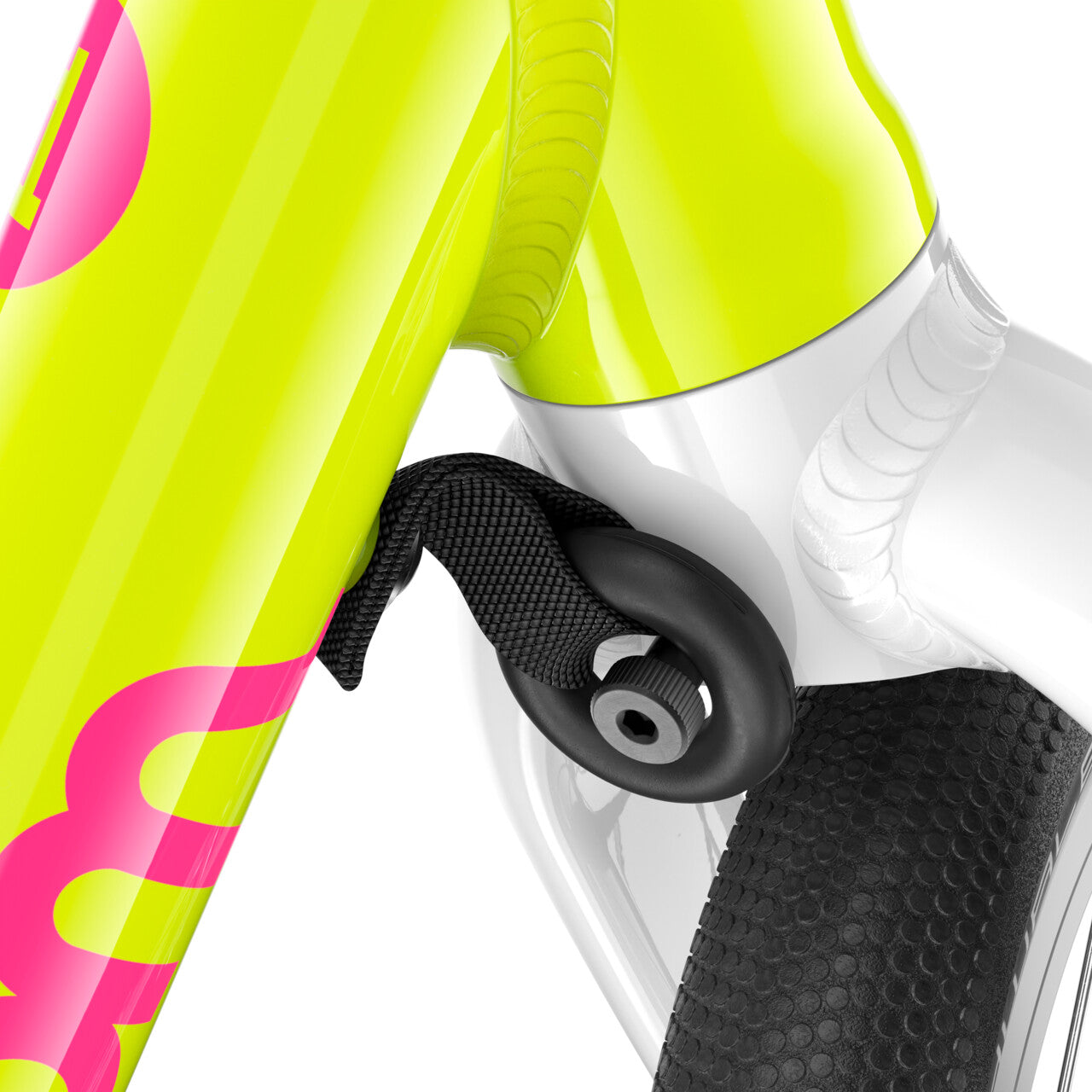 woom GO 1 neon lime.