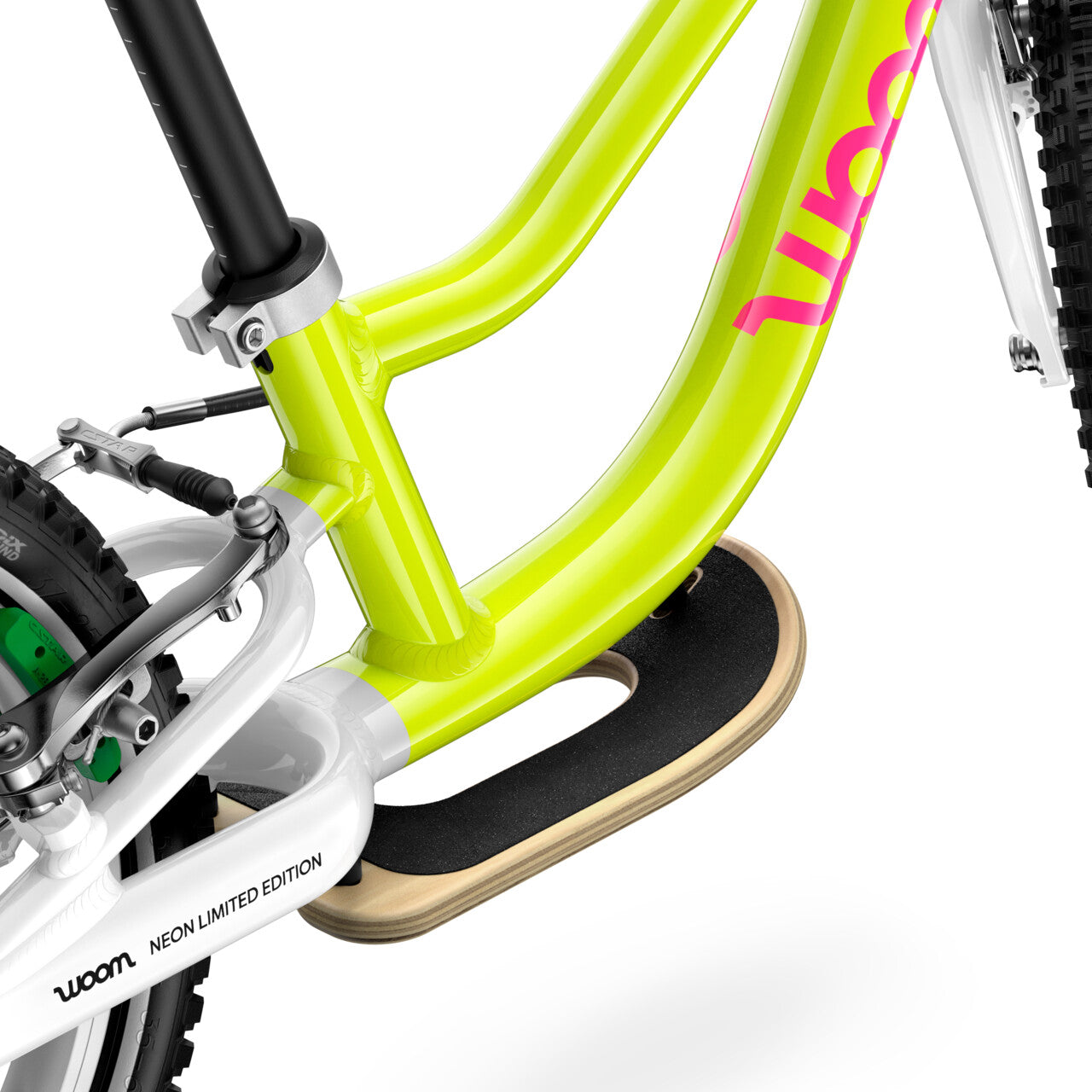 woom GO 1 PLUS neon lime.