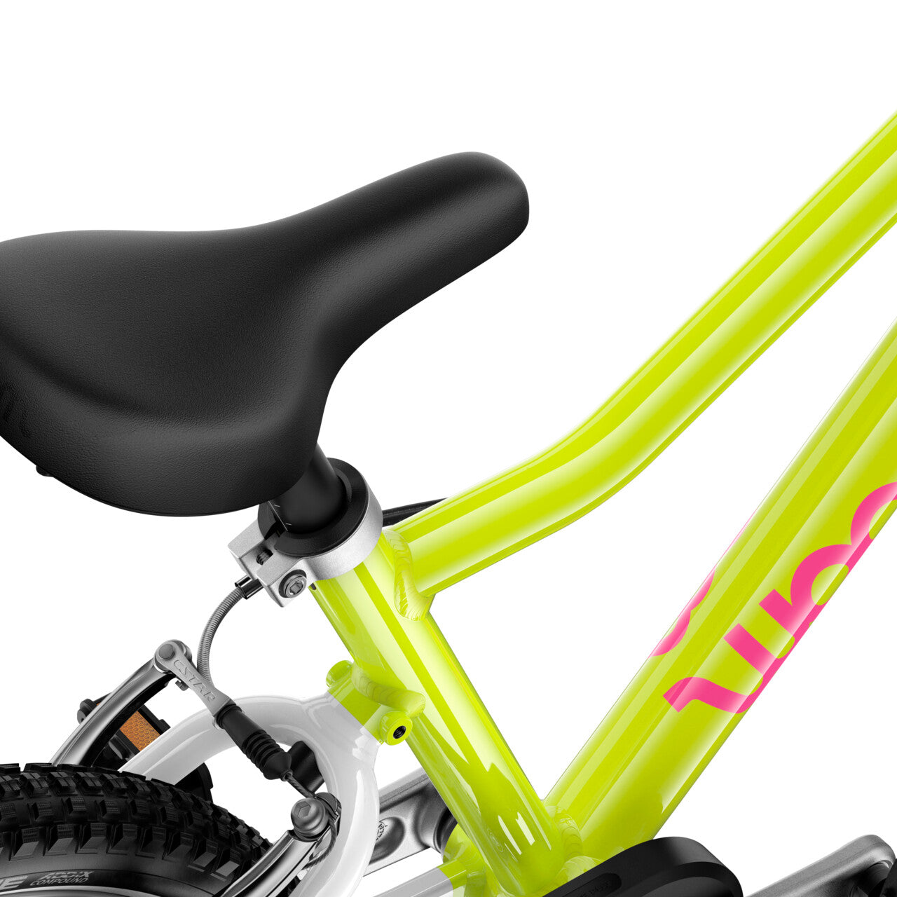 woom GO 2 neon lime.