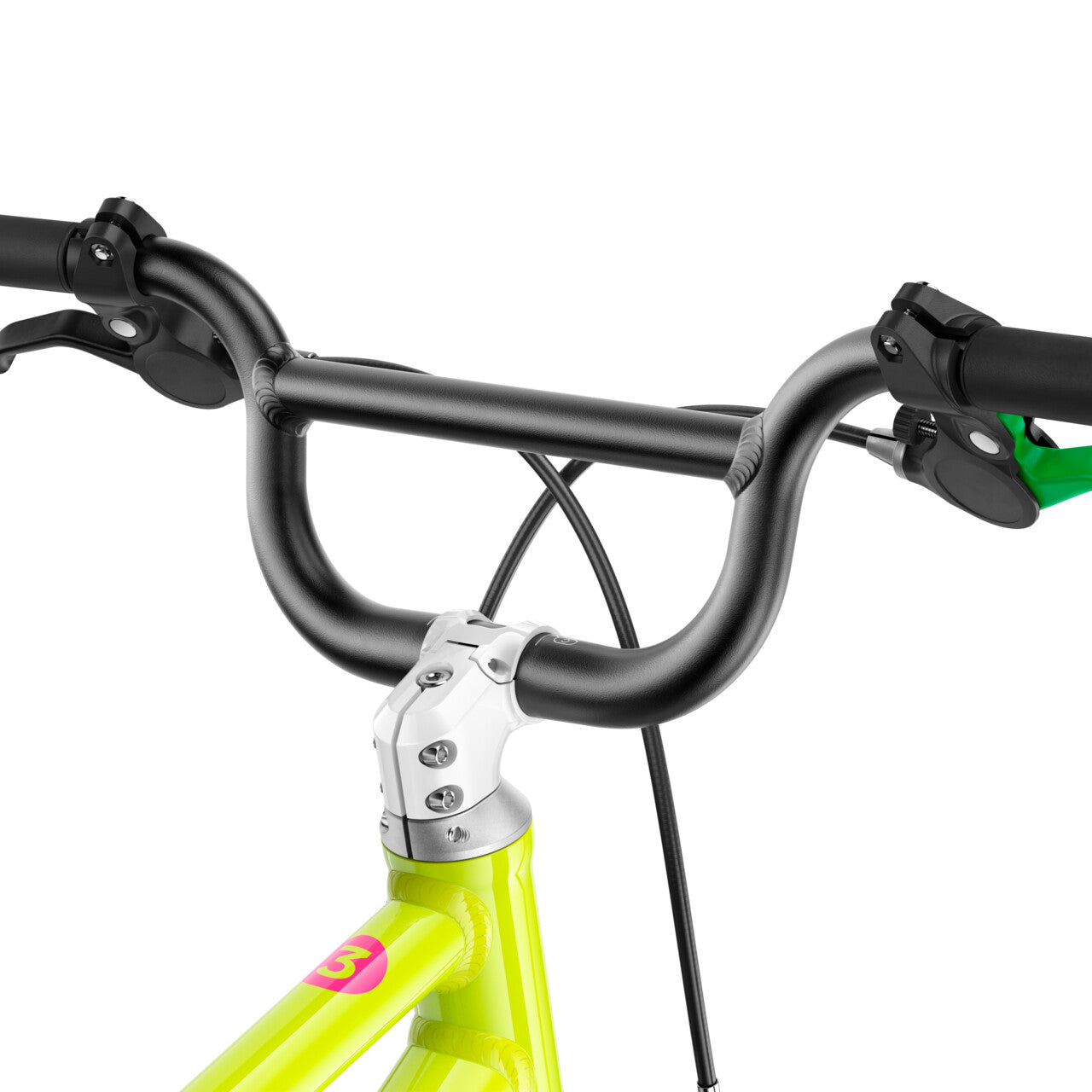 woom GO 3 neon lime.