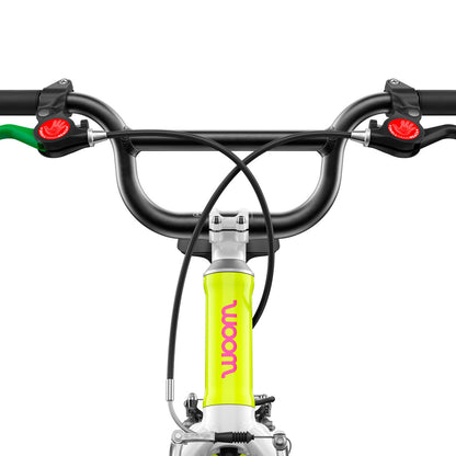 woom GO 3 Automagic neon lime.