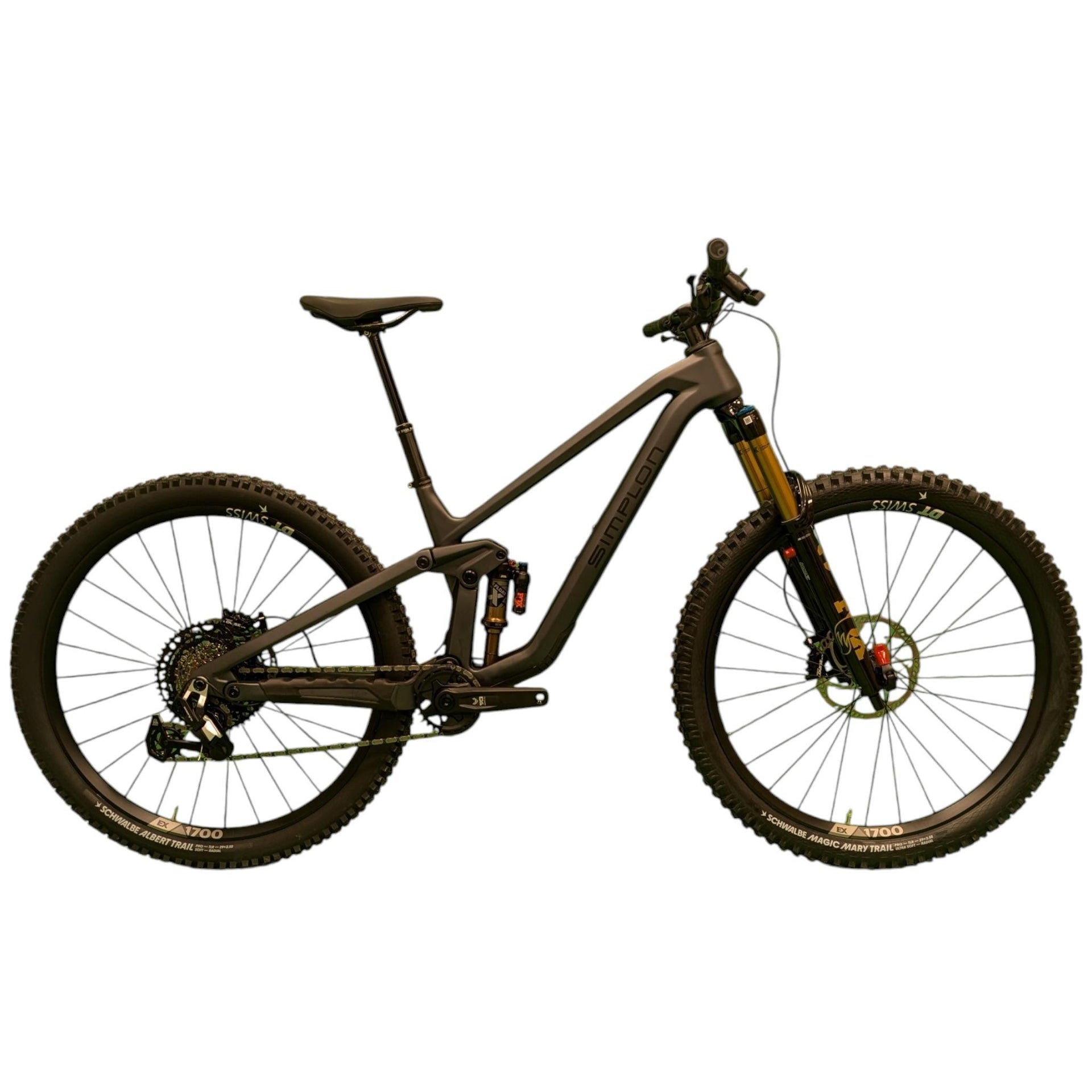 simplon mountainbike 2021 Simplon Rapcon Sram Eagle 90-1x12 graphite grey / black matt
