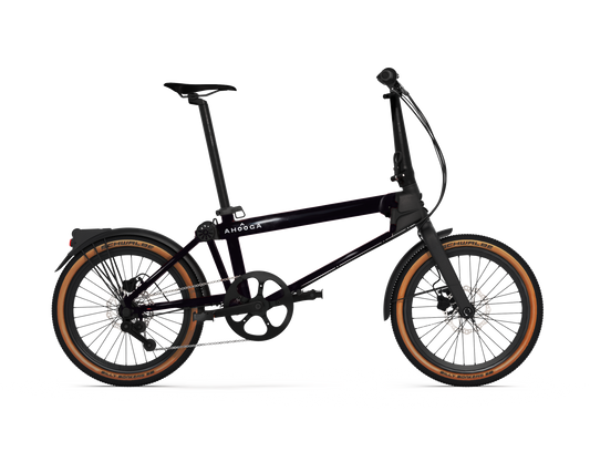 Ahooga A-MAX Alfine 8-Gang w/rack cosmic black.