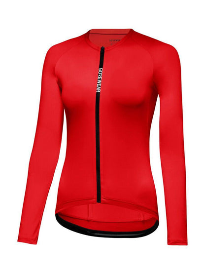 Gore Bike Wear SPINSHIFT Langarm Trikot Damen Laborrot