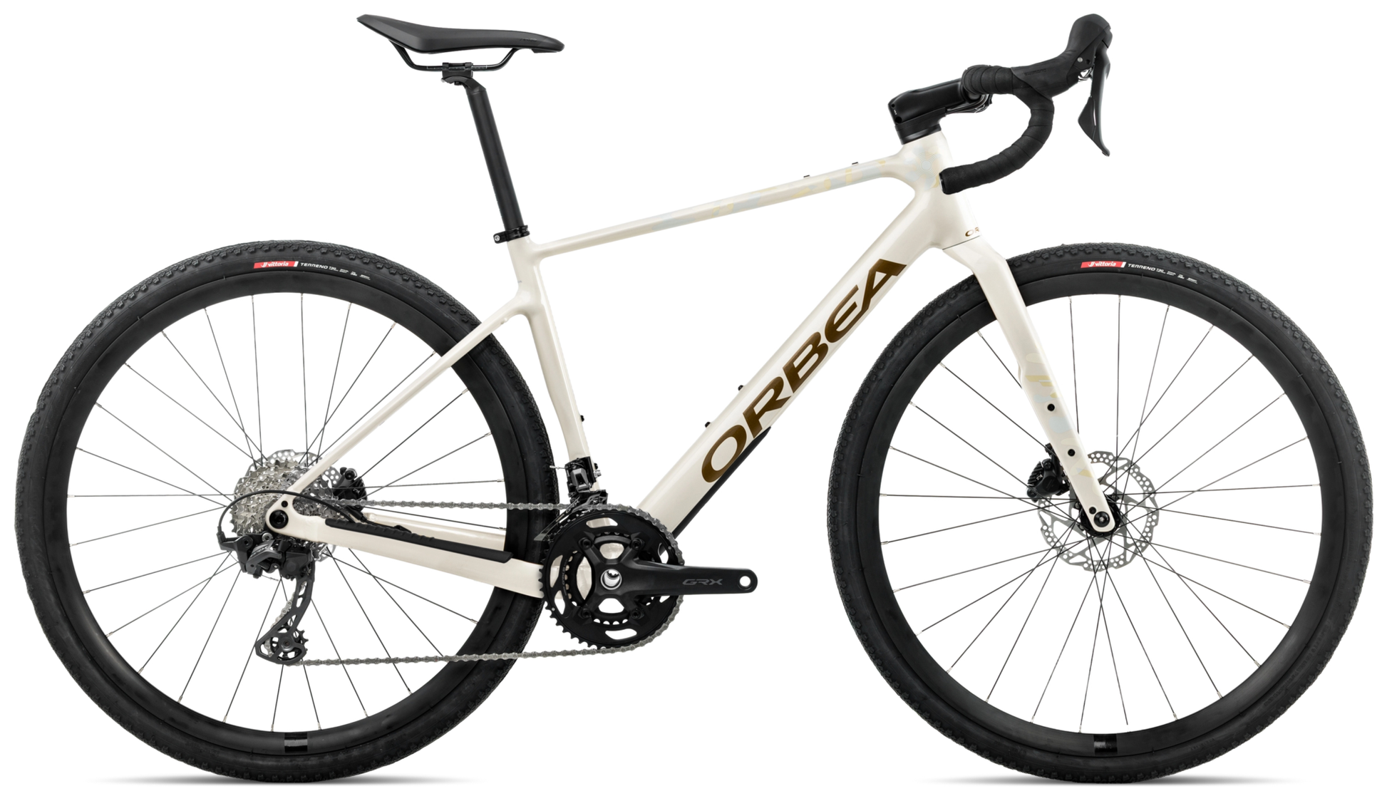 Orbea TERRA H30 Ivory White - Metallic Olive Green (Glos.