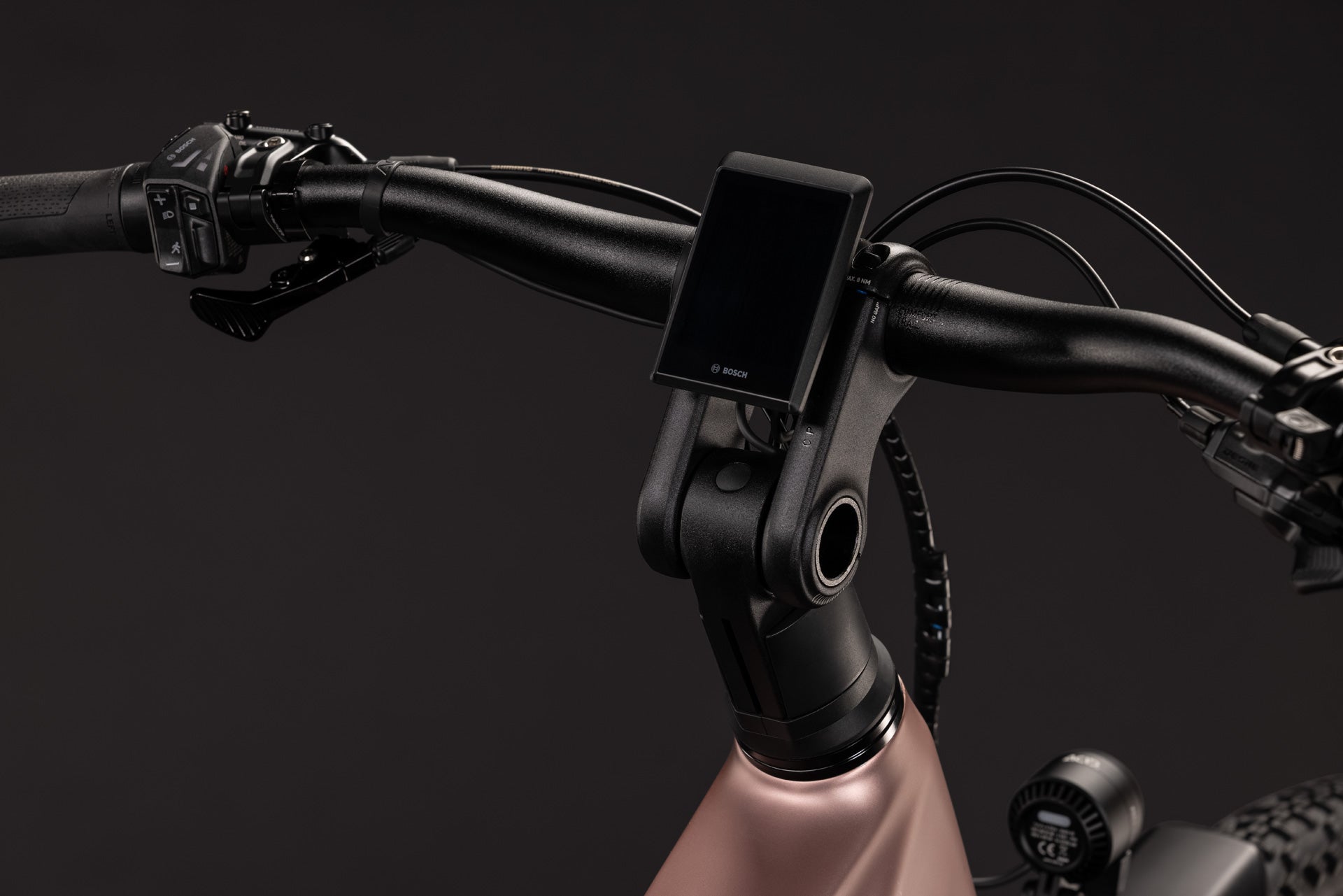 CUBE Nuride Hybrid ONE11 HPC SLX 800 mauve´n´black Lenker mit Bosch-Display