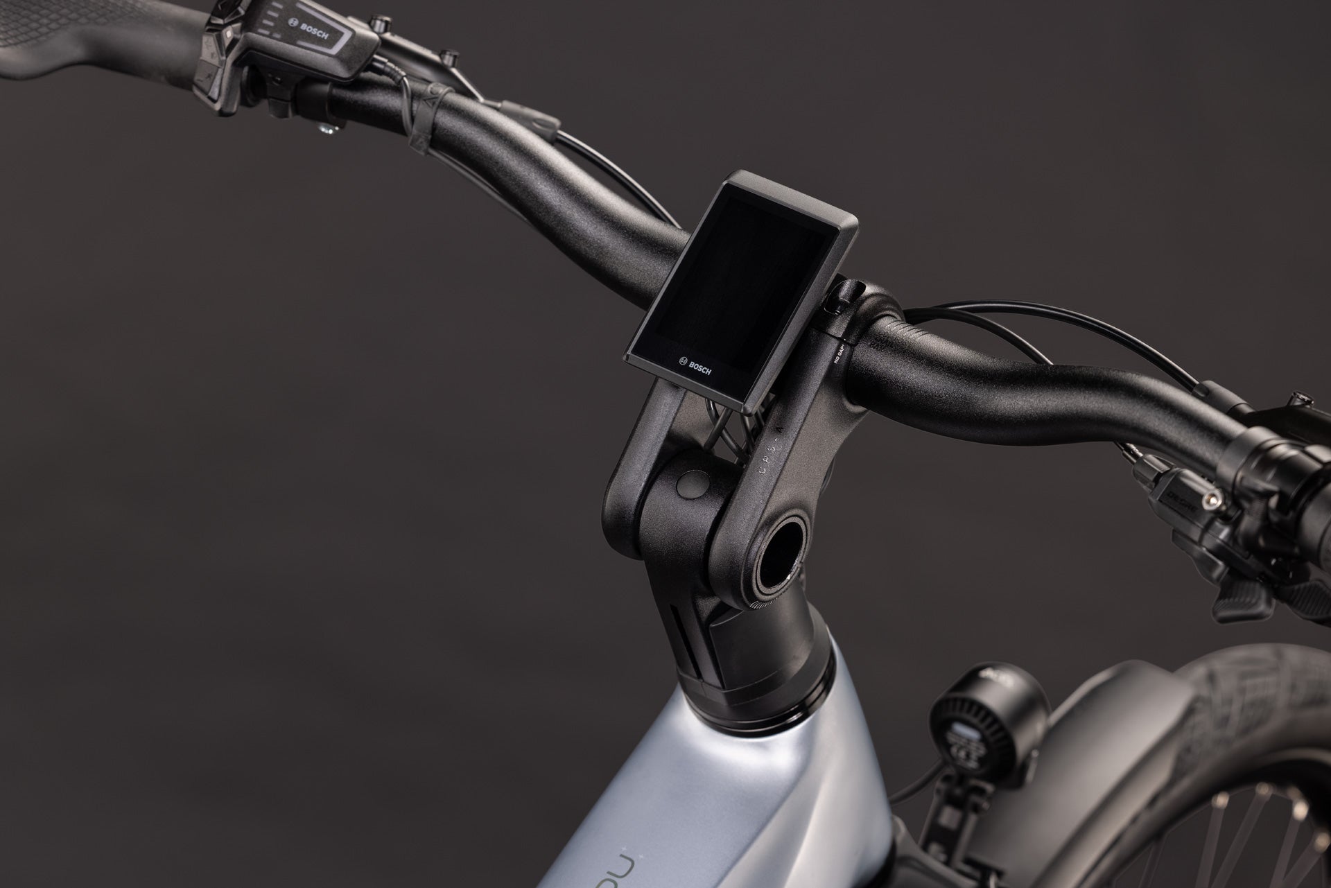 CUBE Kathmandu Hybrid EXC 800 in slategrey´n´chrome mit Bosch-Display am Lenker