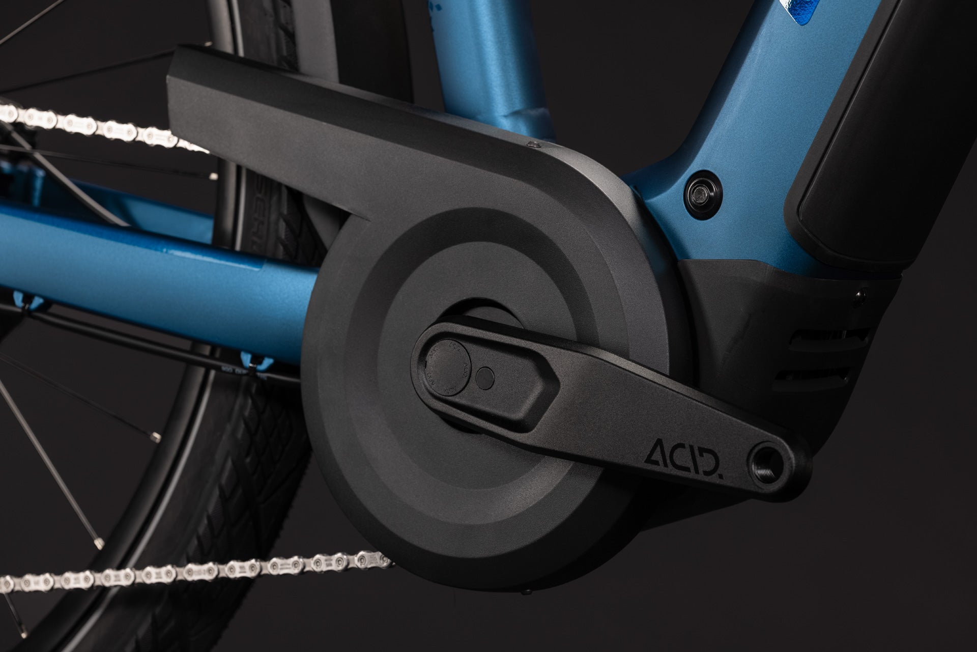 CUBE Kathmandu Hybrid SLX 800 nebula´n´prizm mit integriertem Bosch-Motor, Detailansicht