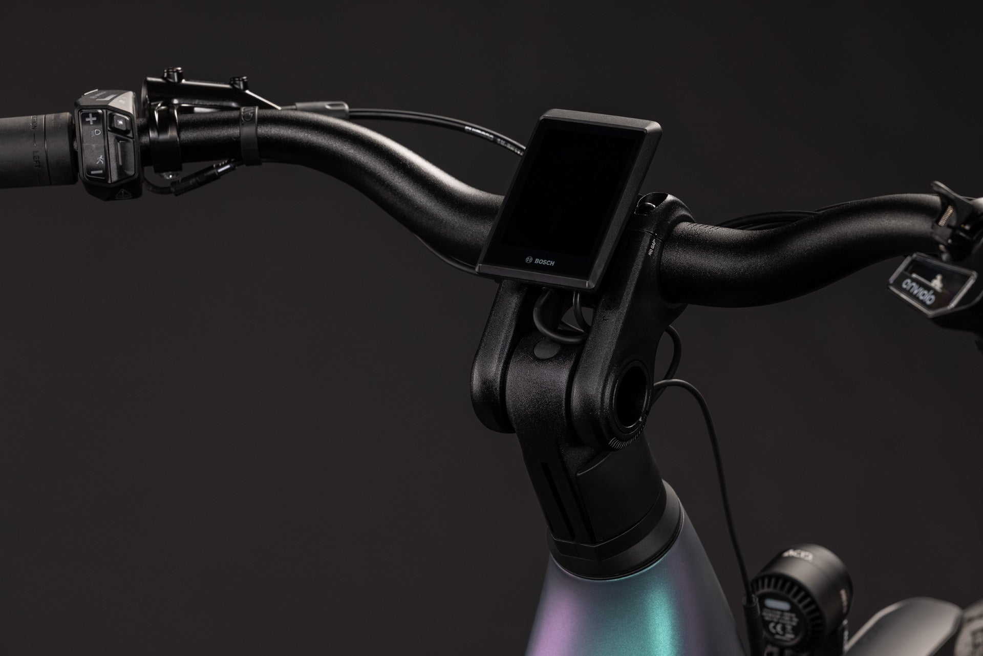 CUBE Supreme Hybrid C:62 Deluxe SLX 600 polarlight'n'grey, Lenker mit Bosch-Display