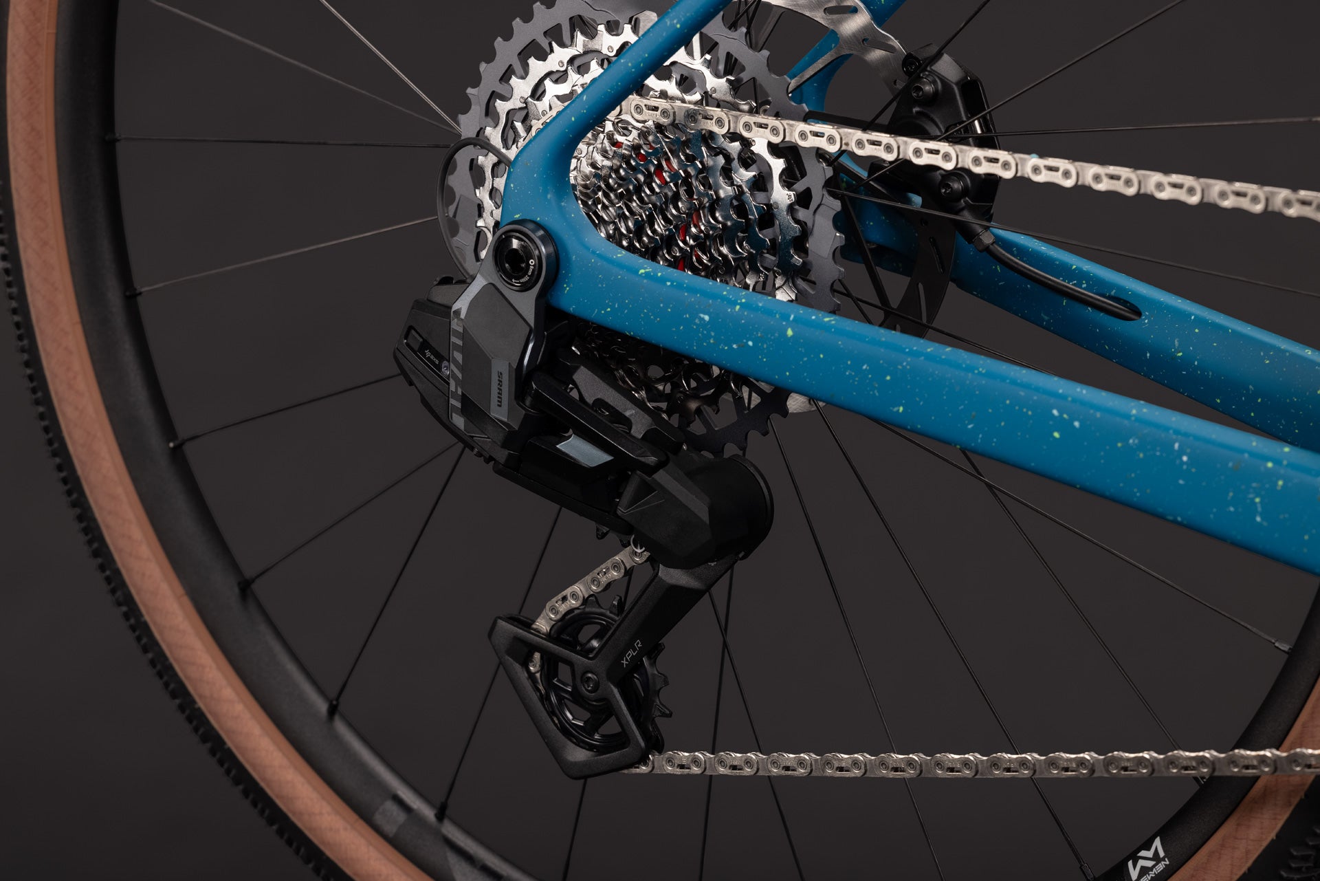 CUBE Nuroad Hybrid C:62 EXC 400X tropicalteal´n´black mit Hinterrad und Schaltwerk