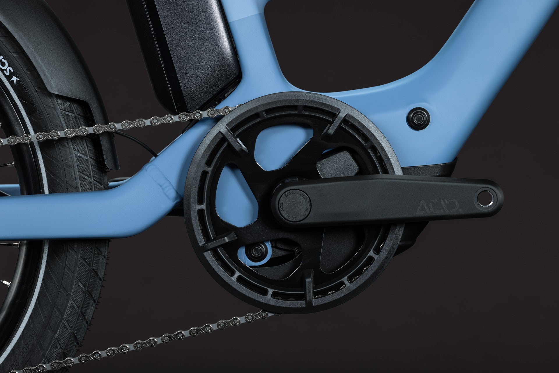 CUBE Compact Hybrid 540 thistleblue´n´blue.