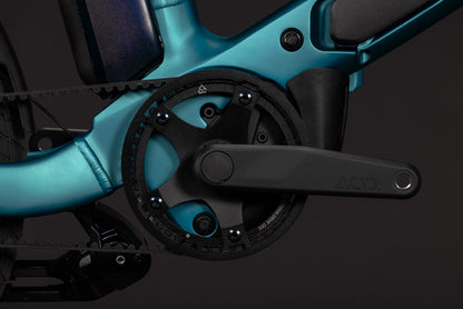 CUBE Fold Hybrid Deluxe 540 metallicpetrol´n´sea.