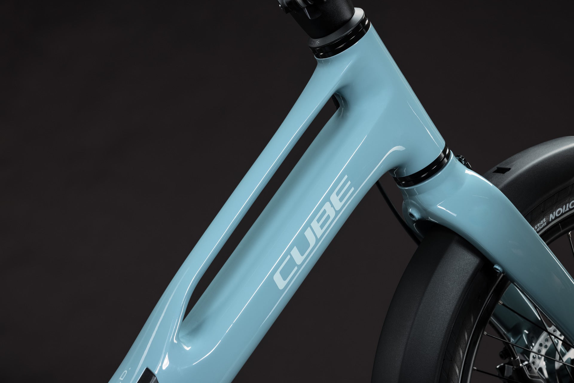 CUBE Fold Hybrid 540 arubablue´n´sky.