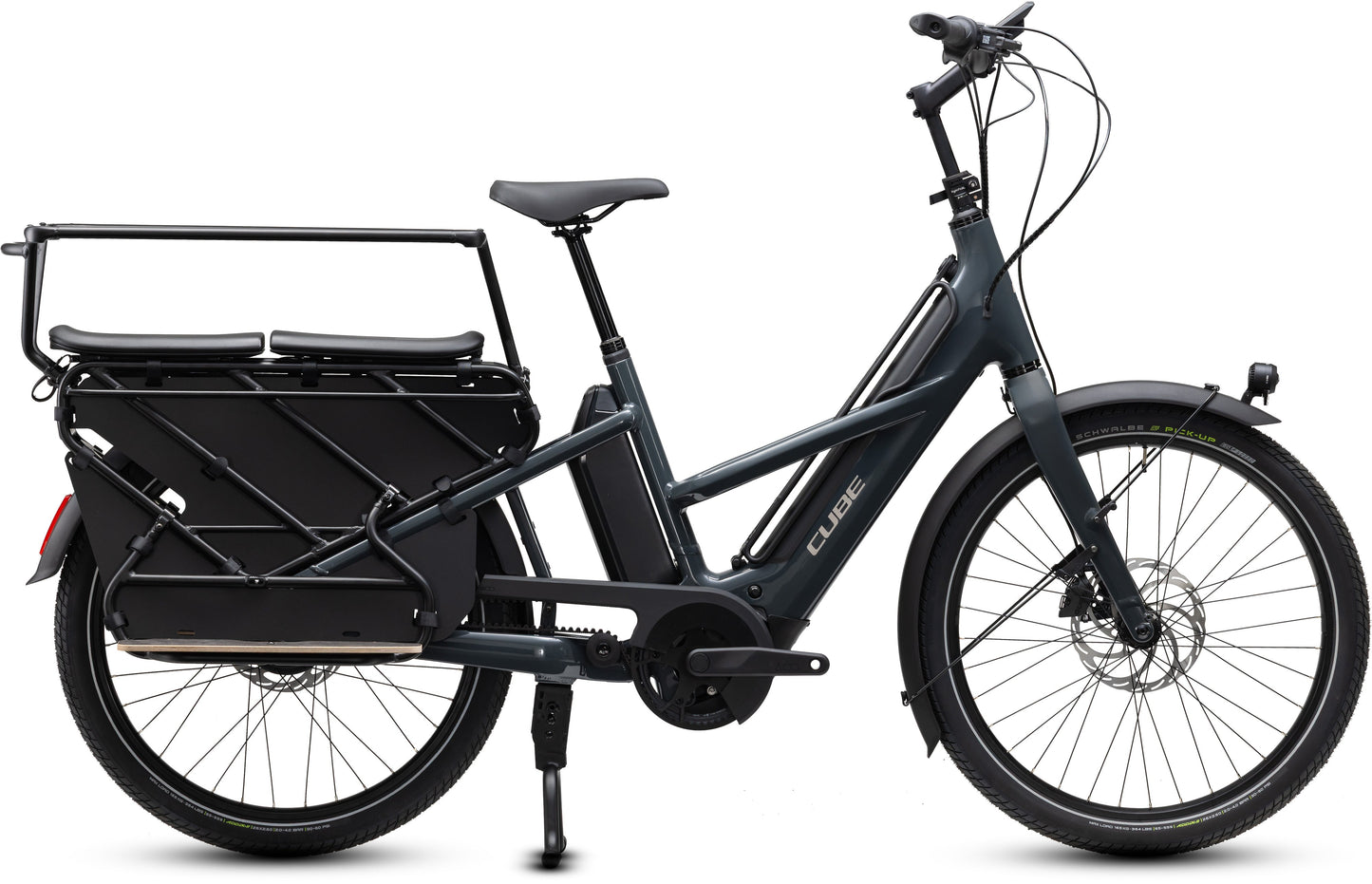 CUBE Longtail Hybrid Deluxe Family 800 shadowgrey´n´grey.