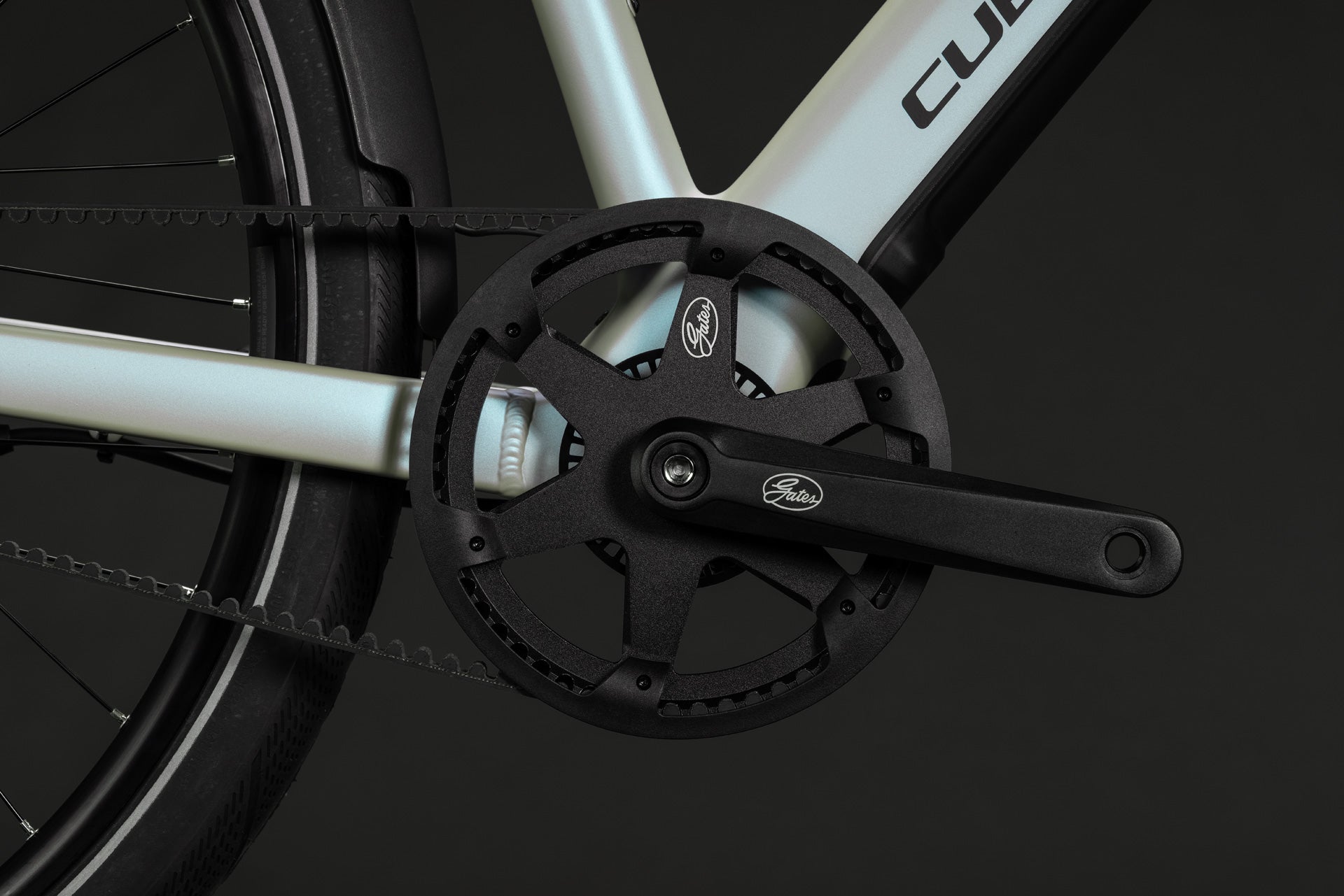 CUBE Editor Hybrid Pro 360 FE glintsand´n´black mit Gates Carbon Drive Riemenantrieb
