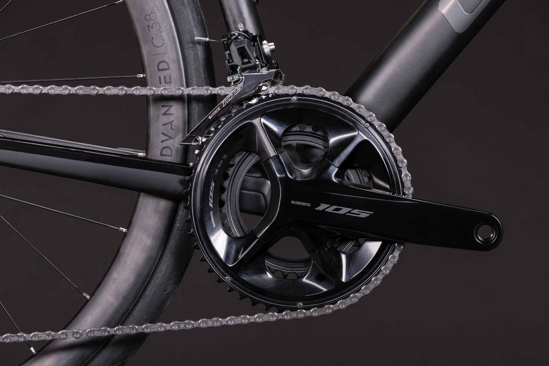 CUBE Attain C:62 Race carbon´n´coalchrome.