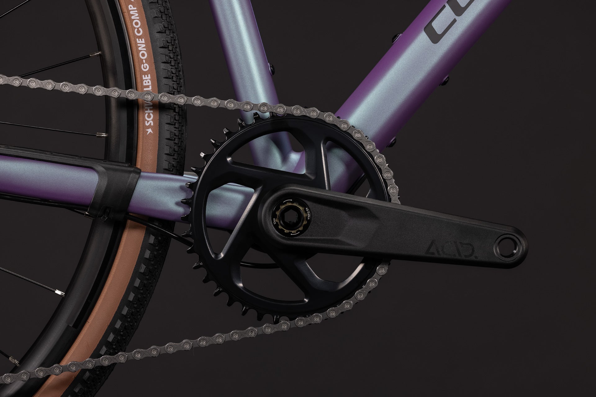CUBE Nuroad Pro mysticpurple´n´black.