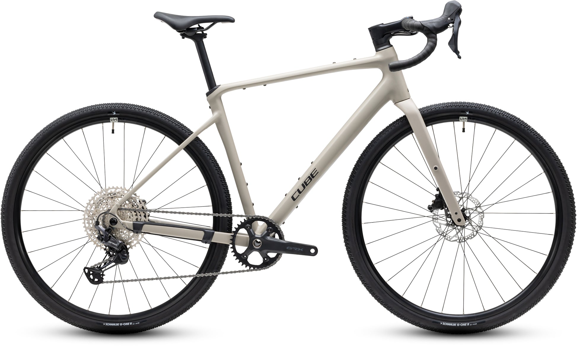 CUBE Nuroad EX oatgrey´n´black.