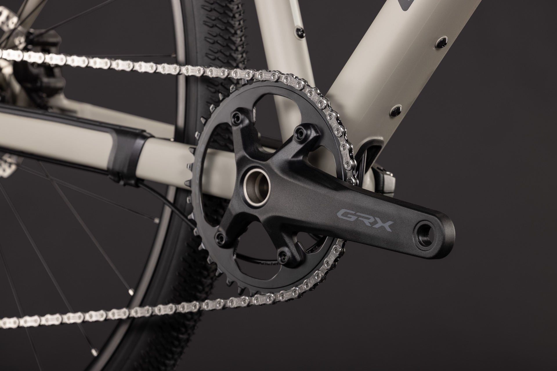 CUBE Nuroad EX oatgrey´n´black.