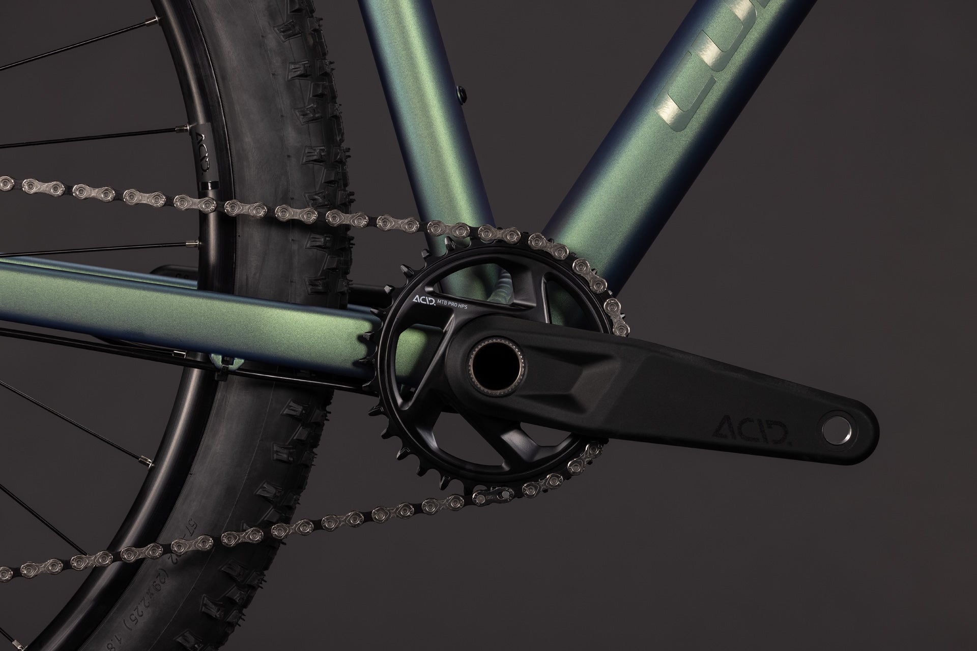 CUBE Aim SLX shiftverde´n´chrome.