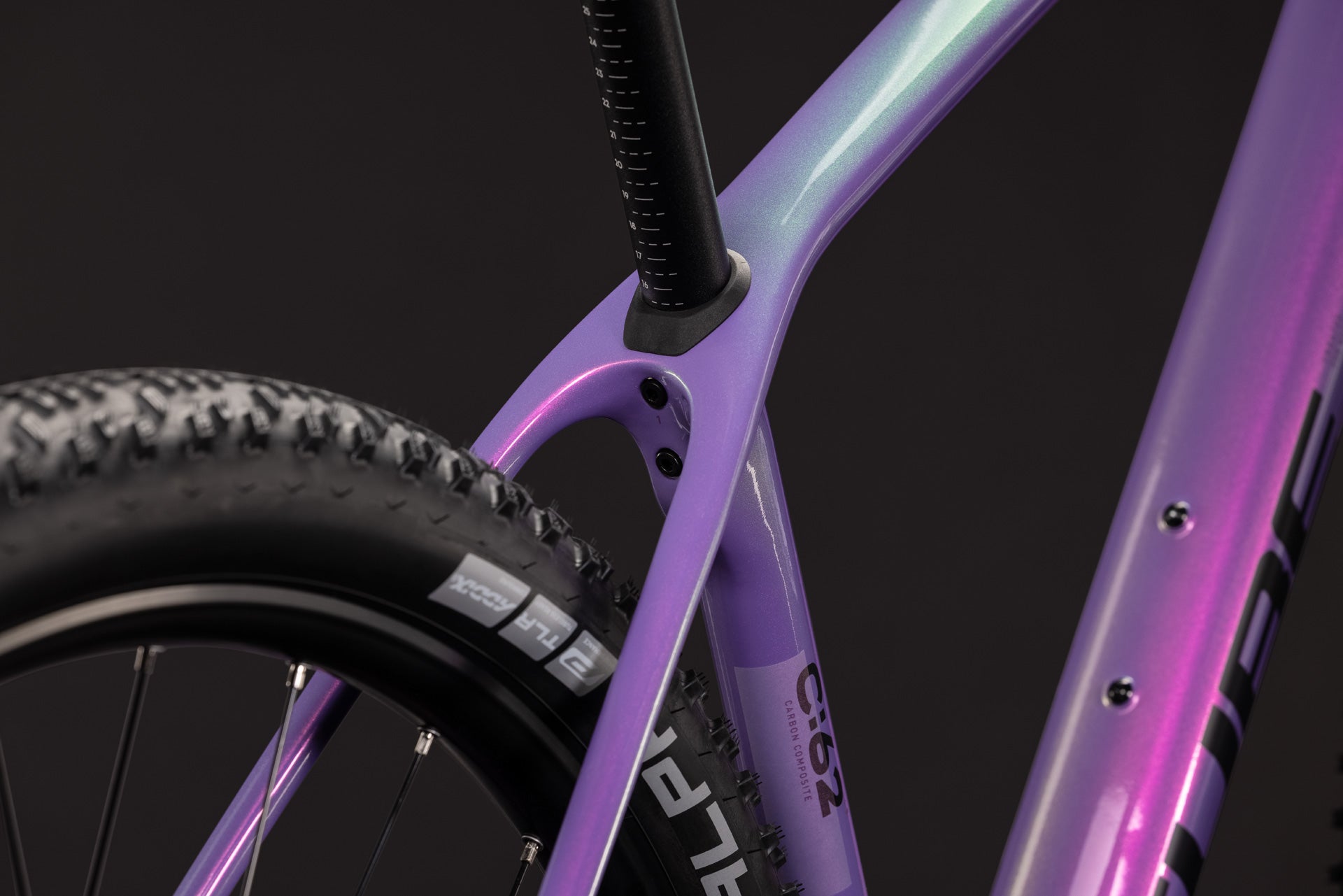 CUBE Reaction C:62 Pro cosmicpurple´n´black.
