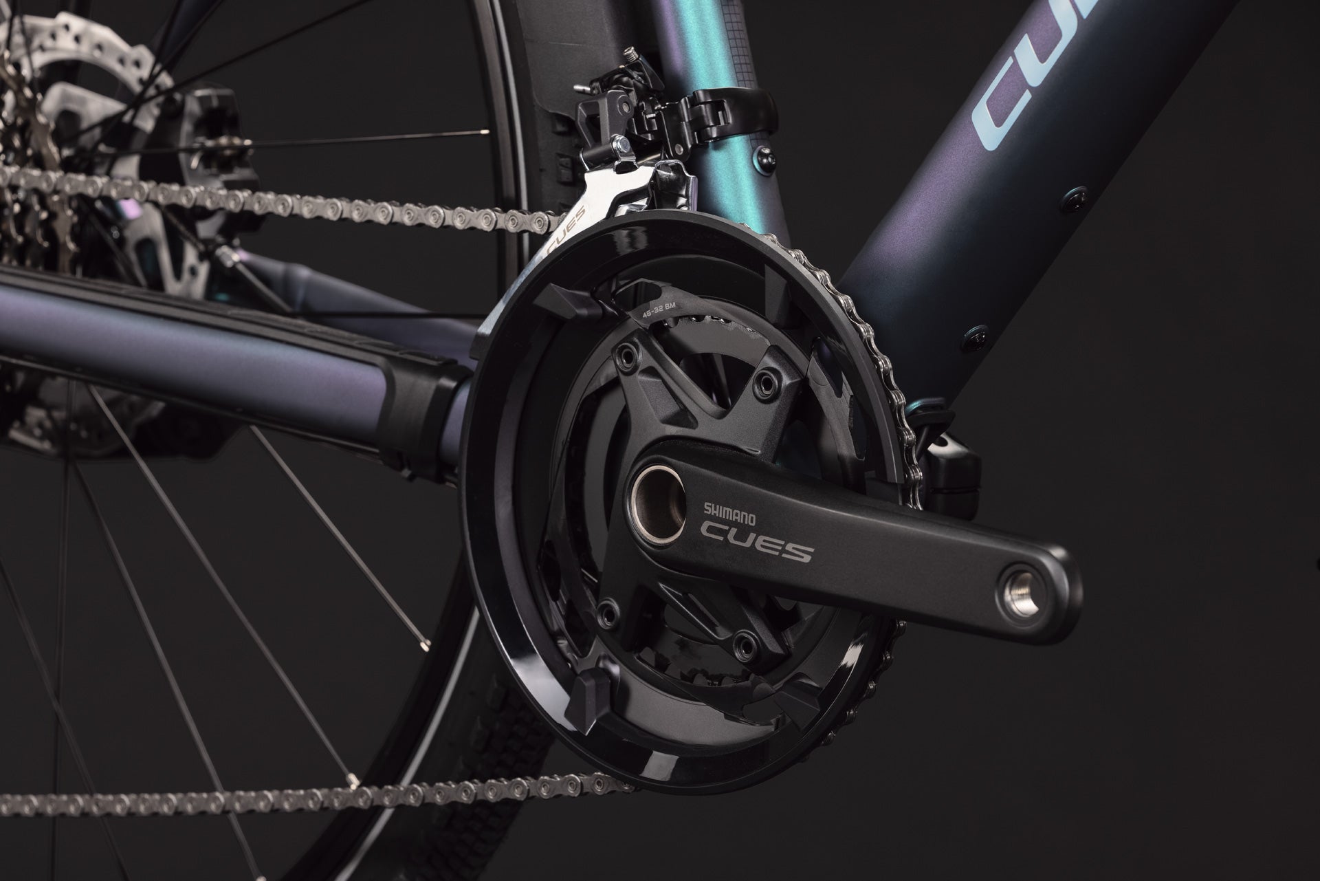 CUBE Nulane Race FE smaragdgrey´n´prizm.