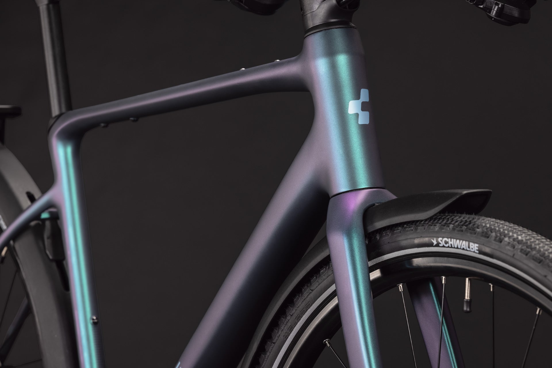 CUBE Nulane Race FE smaragdgrey´n´prizm.