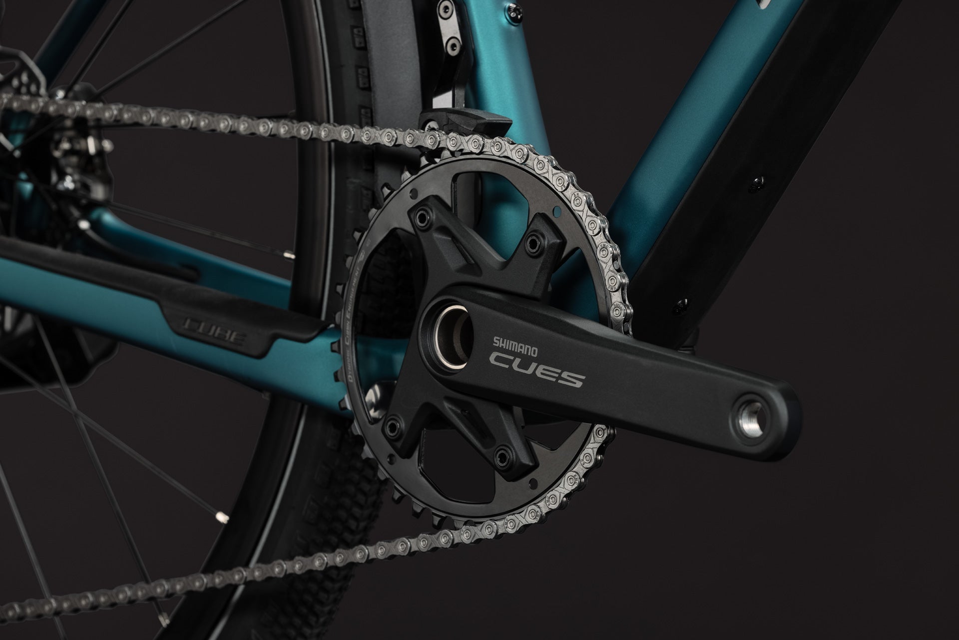 CUBE Nulane C:62 SLX FE metallicpetrol´n´black.