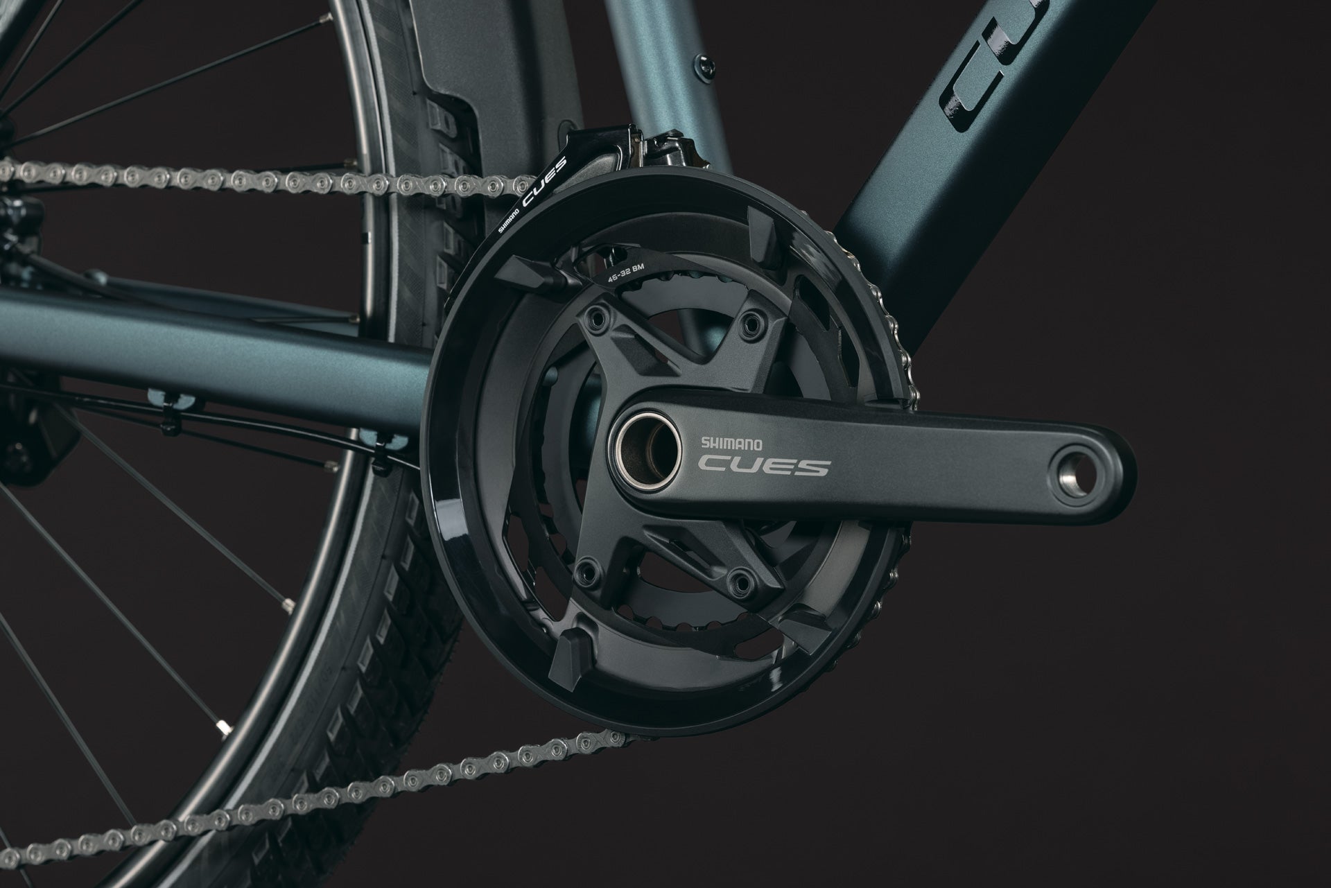 CUBE Nature SLX FE indigometallic´n´black.