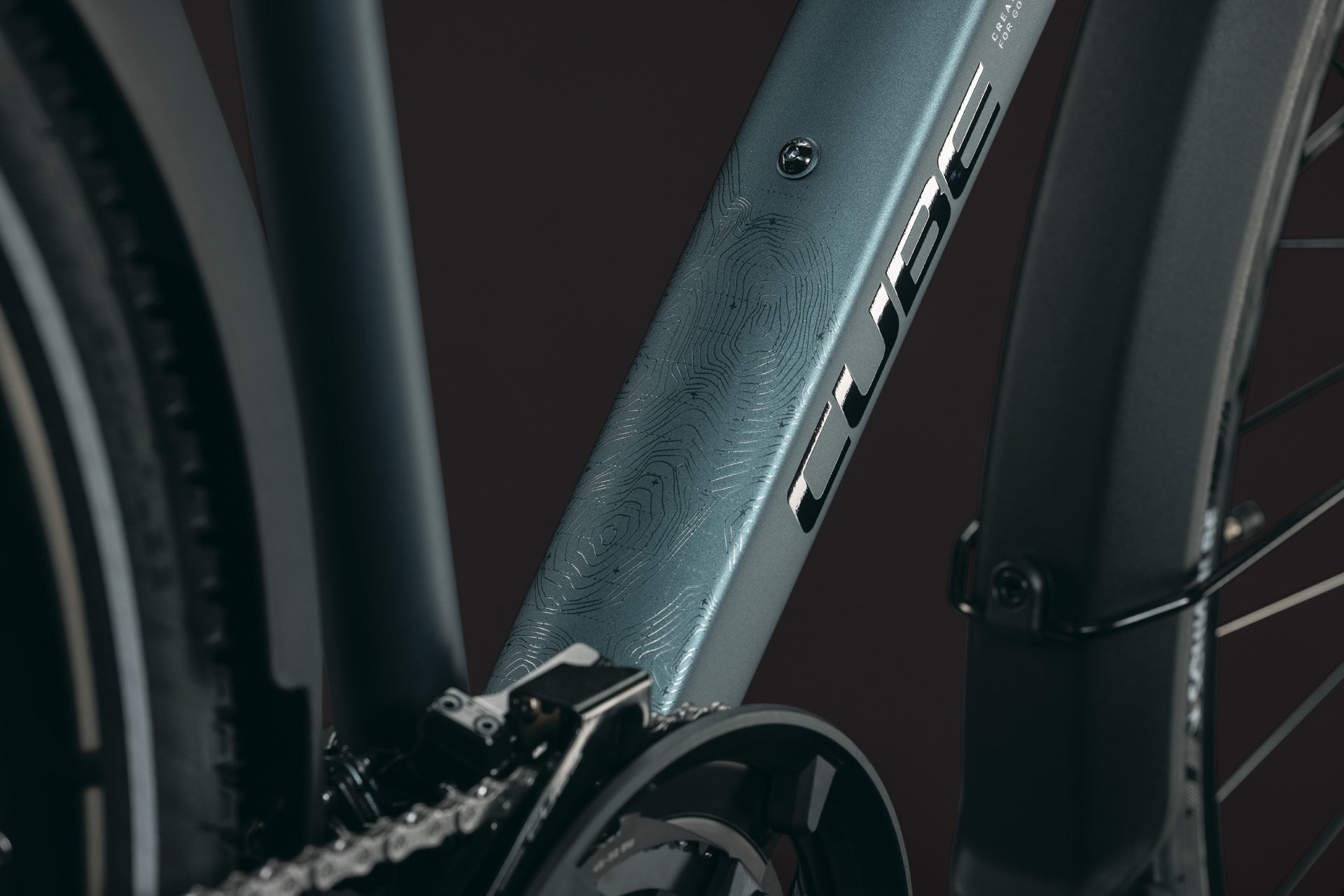 CUBE Nature SLX FE indigometallic´n´black.