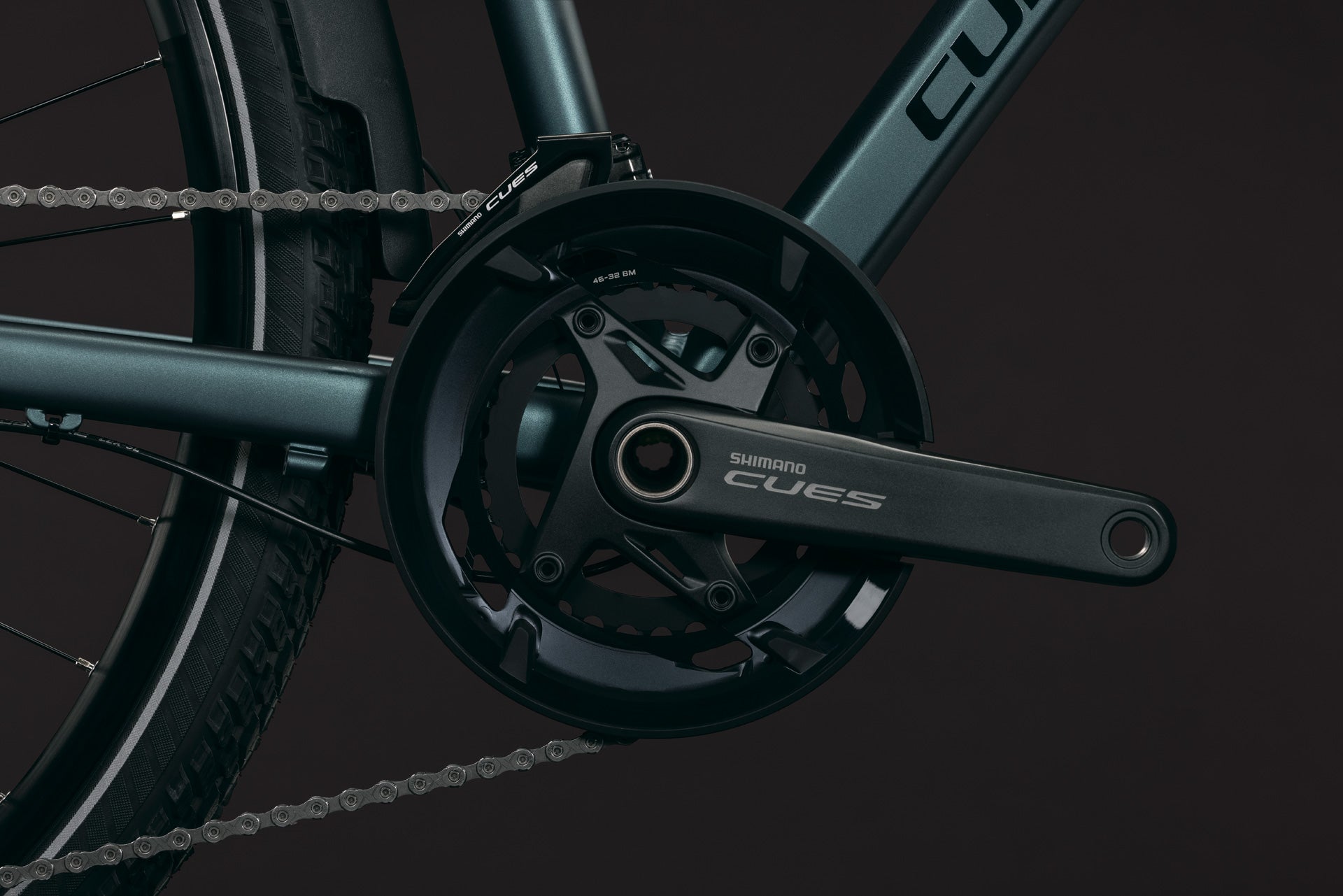CUBE Nature SLX FE indigometallic´n´black.