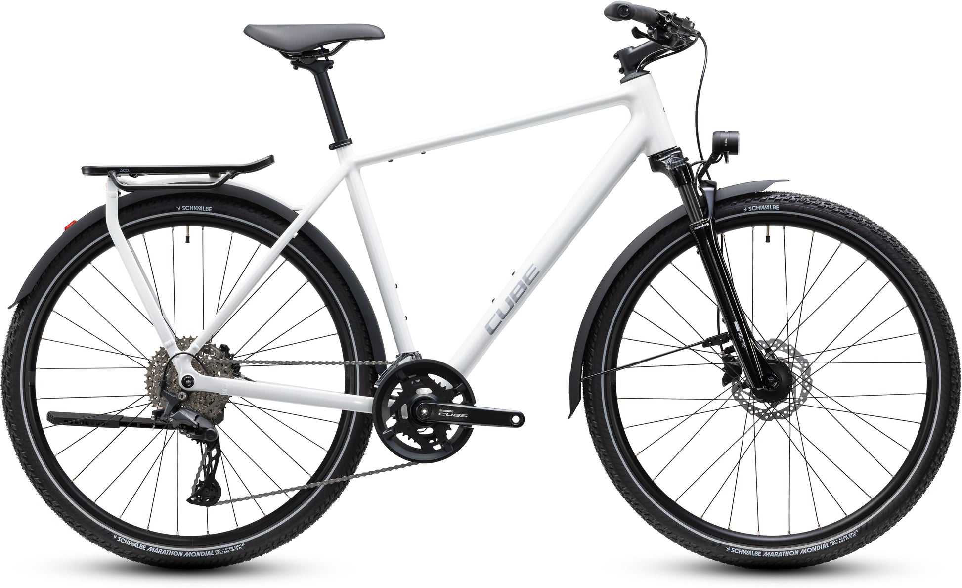 CUBE Kathmandu Pro metallicwhite´n´chrome.