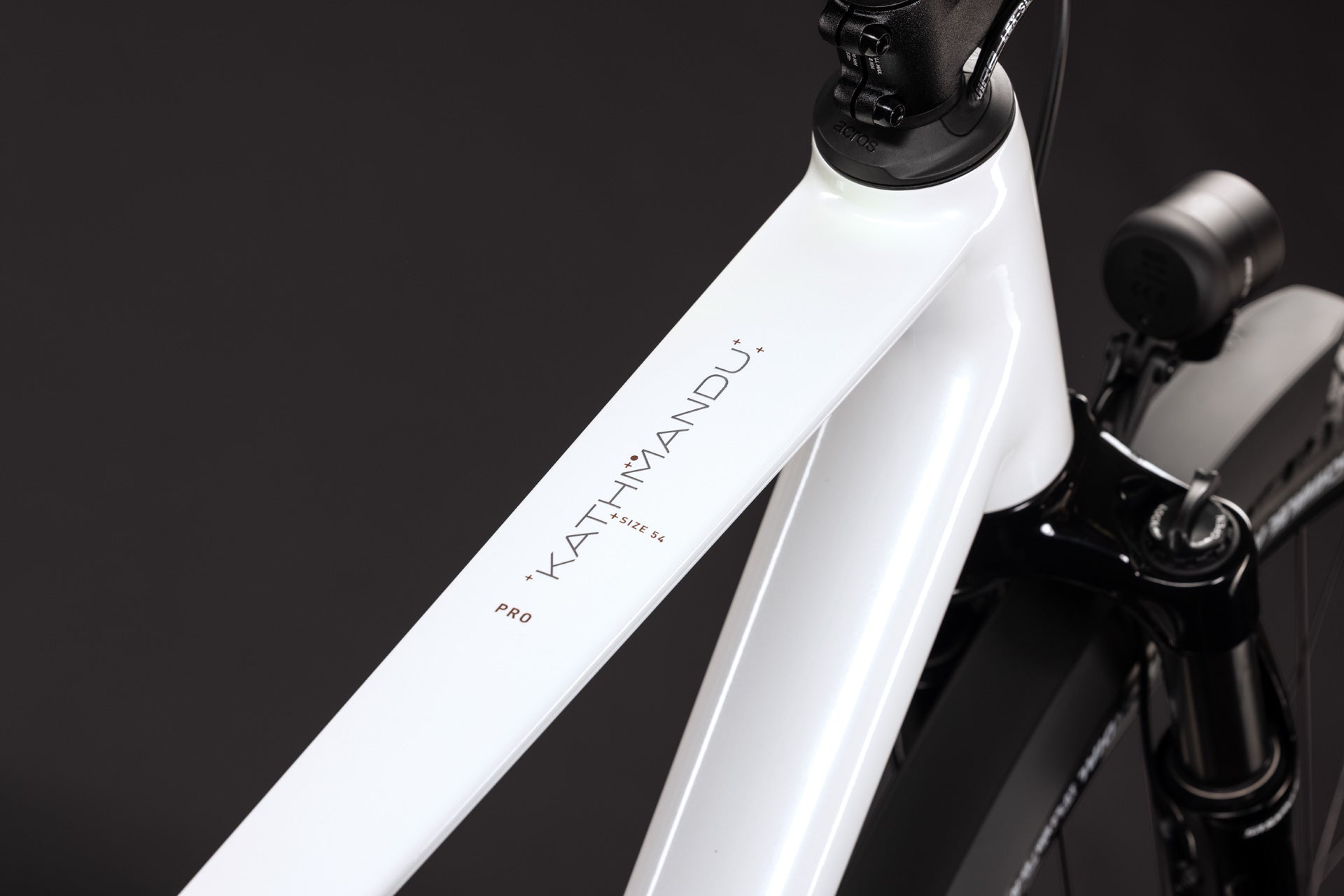 CUBE Kathmandu Pro metallicwhite´n´chrome.