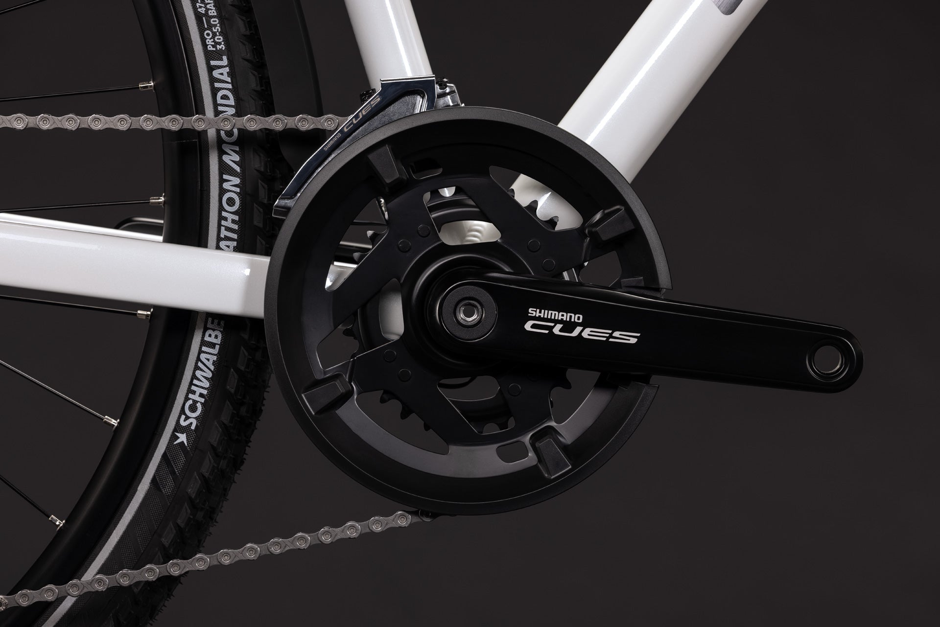 CUBE Kathmandu Pro metallicwhite´n´chrome.