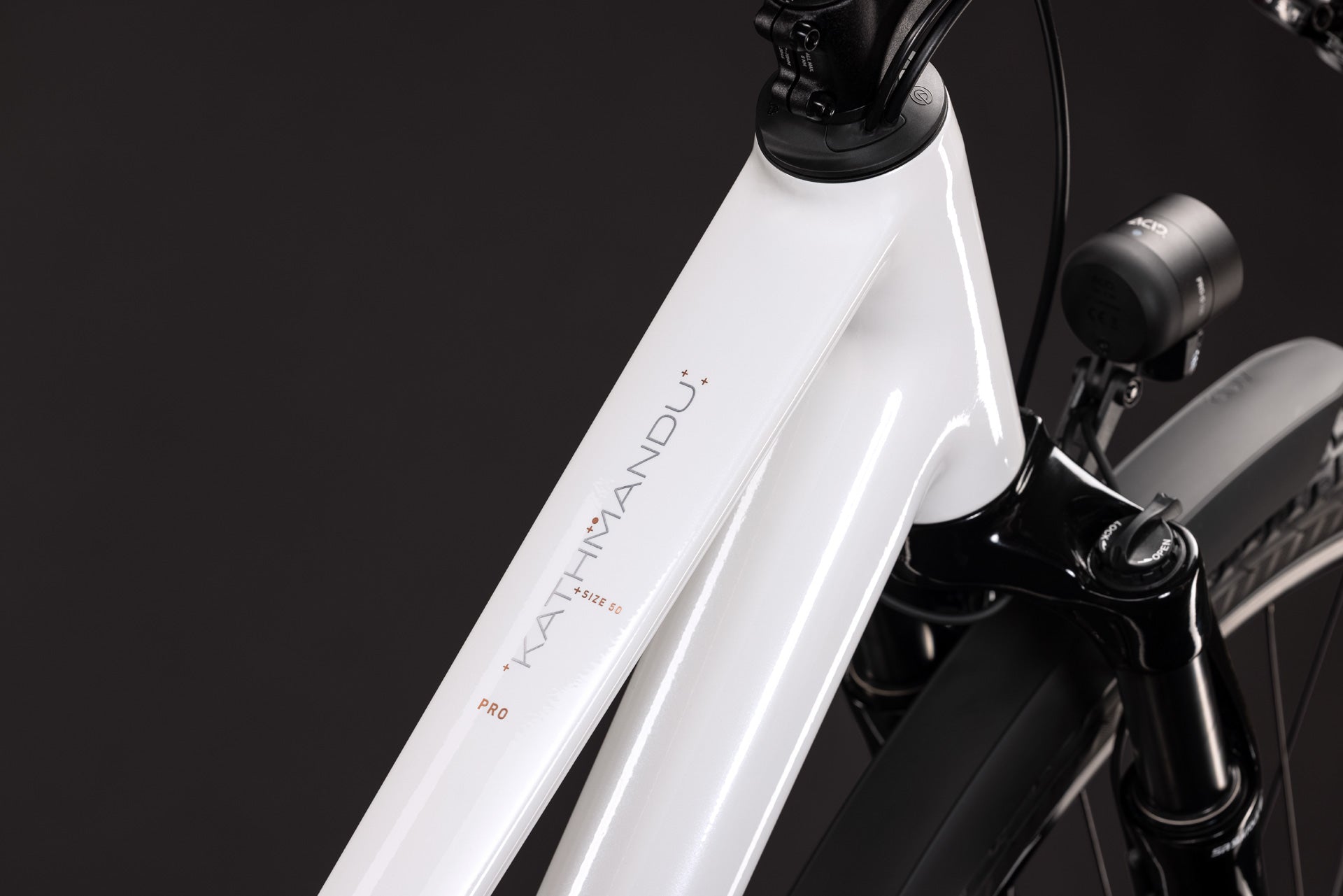 CUBE Kathmandu Pro metallicwhite´n´chrome.