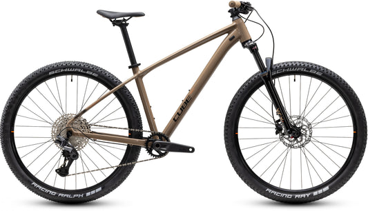 CUBE Aim SLT cappuccino´n´black.