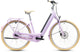 CUBE Aruba Hybrid 600 Cottoncandy’n’Creme E-Bike mit Gepäckträger und tiefem Einstieg
