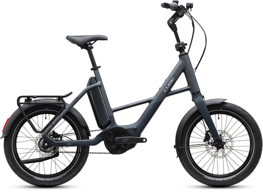CUBE Compact Hybrid Deluxe 540 nightsky´n´grey E-Bike mit Tiefeinstieg und Gepäckträger