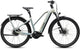 CUBE Kathmandu Hybrid Deluxe EXC 800 E-Bike in glintsand'n'black mit Gepäckträger