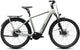 CUBE Kathmandu Hybrid Deluxe EXC 800 in glintsand'n'black, E-Trekkingbike mit Gepäckträger