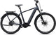 CUBE Kathmandu Hybrid Deluxe EXC 800 in stealthgrey'n'grey, E-Trekkingbike mit Gepäckträger