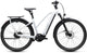 CUBE Kathmandu Hybrid Deluxe Pro 800 E-Bike in metallicwhite´n´chrome, Seitenansicht