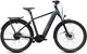 CUBE Kathmandu Hybrid Deluxe Pro 800 E-Bike blackforest'n'chrome mit Gepäckträger