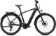CUBE Kathmandu Hybrid Pro 800 E-Bike in coal’n’black mit Gepäckträger und Federgabel