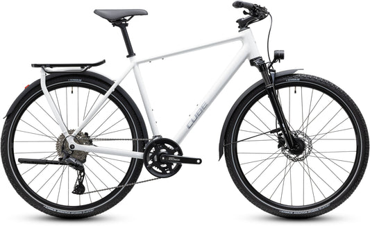 CUBE Kathmandu Pro metallicwhite´n´chrome.