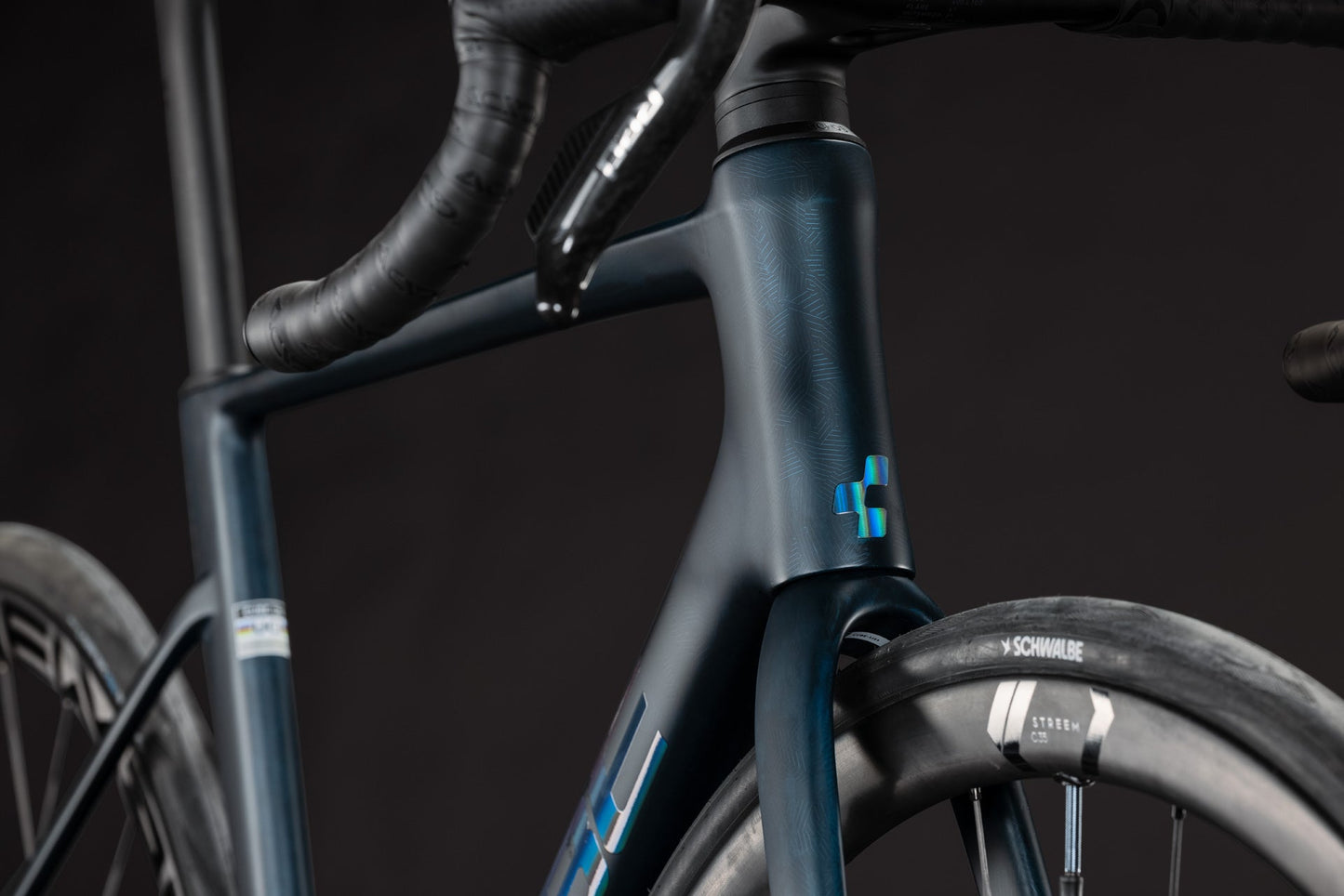 CUBE Litening AIR C:68X SLX liquidblue´n´crisscross.
