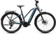 CUBE Nuride Hybrid Pro 800 E-Bike in deepteal´n´blue mit Gepäckträger und Federgabel