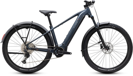 CUBE Reaction Hybrid ONE 720 FE: E-MTB mit Gepäckträger & Schutzblechen