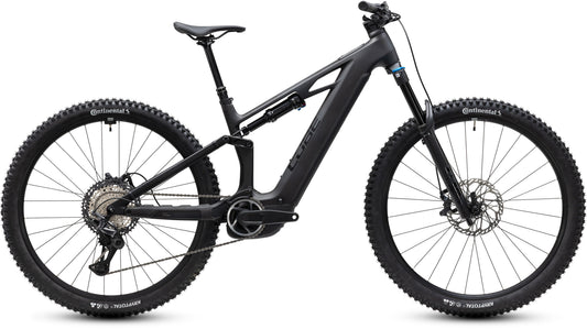 CUBE Stereo Hybrid ONE44 HPC SLX 800 blackline E-Mountainbike, Fully, Seitenansicht