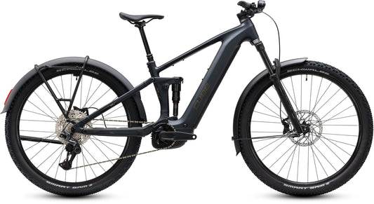 CUBE Stereo Hybrid ONE44 Pro 800 FE coal´n´black E-Mountainbike, Seitenansicht